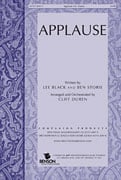 Applause SATB choral sheet music cover